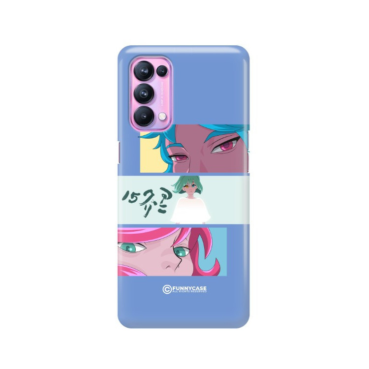 ETUI CLEAR NA TELEFON OPPO RENO 5 PRO 5G ANIME-7