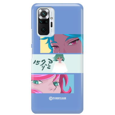 ETUI CLEAR NA TELEFON XIAOMI REDMI NOTE 10 PRO ANIME-7