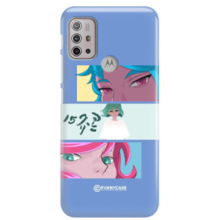 ETUI CLEAR NA TELEFON MOTOROLA MOTO G10 / G30 / G10 POWER ANIME-7