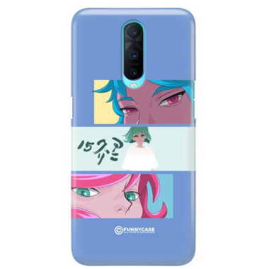 ETUI CLEAR NA TELEFON OPPO RX 17 PRO ANIME-7