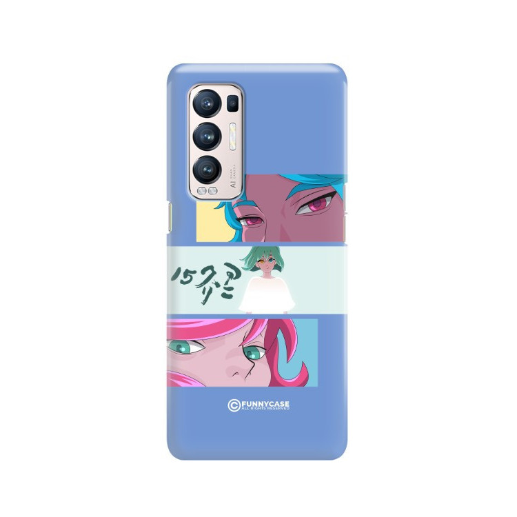 ETUI CLEAR NA TELEFON OPPO RENO 5 PRO PLUS 5G ANIME-7