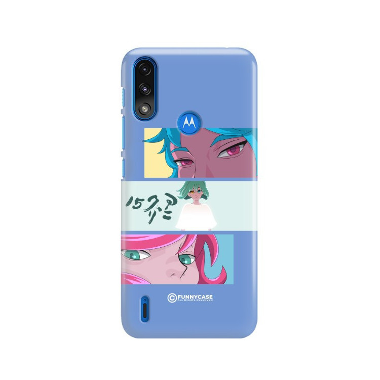 ETUI CLEAR NA TELEFON MOTOROLA MOTO E7 POWER ANIME-7