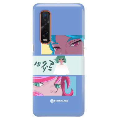 ETUI CLEAR NA TELEFON OPPO FIND X2 PRO ANIME-7