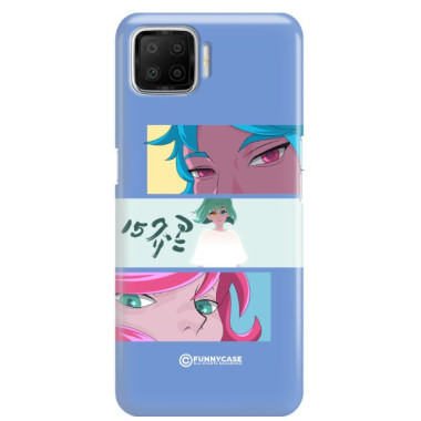 ETUI CLEAR NA TELEFON OPPO F73 / A73 / F17 ANIME-7