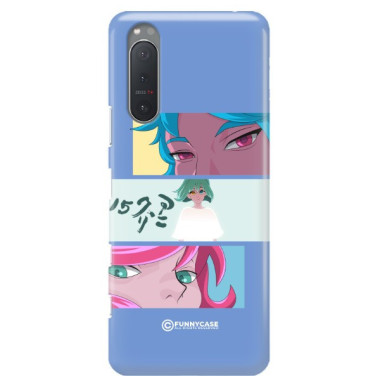 ETUI CLEAR NA TELEFON SONY XPERIA 5 II ANIME-7