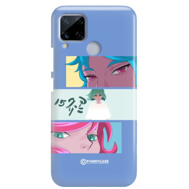 ETUI CLEAR NA TELEFON REALME C15 ANIME-7