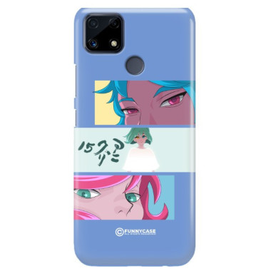 ETUI CLEAR NA TELEFON REALME C25 ANIME-7