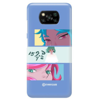 ETUI CLEAR NA TELEFON XIAOMI POCO X3 / X3 PRO / X3 NFC ANIME-7