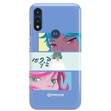 ETUI CLEAR NA TELEFON MOTOROLA MOTO E7 ANIME-7