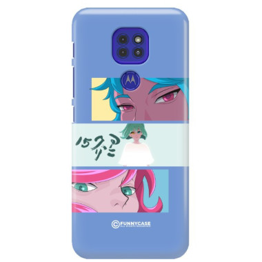 ETUI CLEAR NA TELEFON MOTOROLA MOTO G9 / G9 PLAY / E7 PLUS ANIME-7