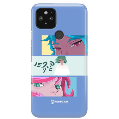 ETUI CLEAR NA TELEFON GOOGLE PIXEL 5 ANIME-7