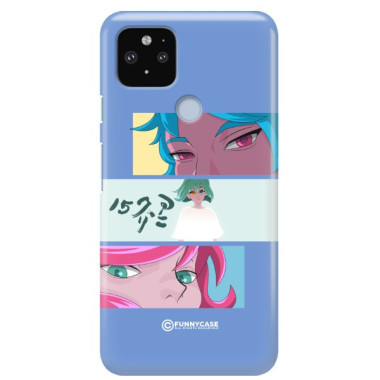 ETUI CLEAR NA TELEFON GOOGLE PIXEL 5XL ANIME-7