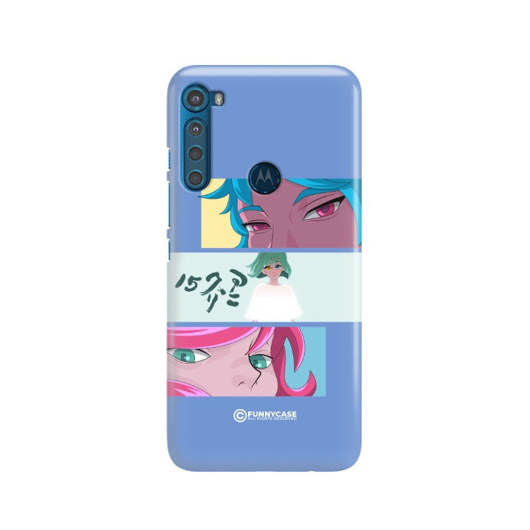 ETUI CLEAR NA TELEFON MOTOROLA ONE FUSION PLUS ANIME-7