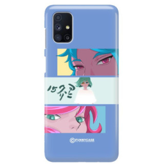 ETUI CLEAR NA TELEFON SAMSUNG GALAXY M51 ANIME-7