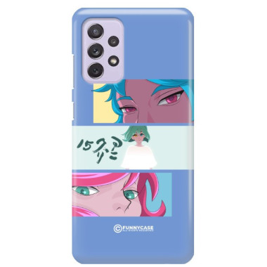 ETUI CLEAR NA TELEFON SAMSUNG GALAXY A72 / A72 5G ANIME-7