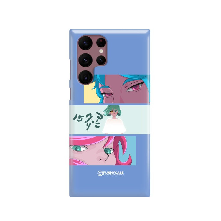 ETUI CLEAR NA TELEFON SAMSUNG GALAXY S22 ULTRA ANIME-7