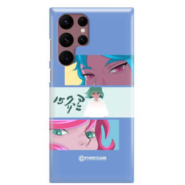 ETUI CLEAR NA TELEFON SAMSUNG GALAXY S22 ULTRA ANIME-7