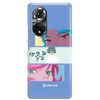 ETUI CLEAR NA TELEFON HUAWEI HONOR 50 PRO ANIME-7