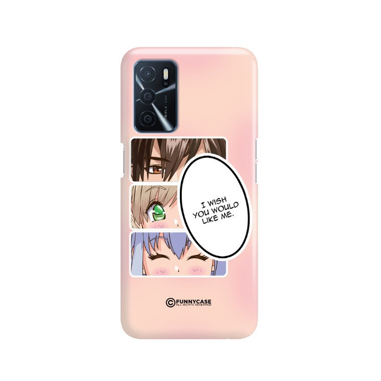 ETUI CLEAR NA TELEFON OPPO A16 / A16S ANIME-8