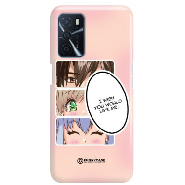 ETUI CLEAR NA TELEFON OPPO A16 / A16S ANIME-8