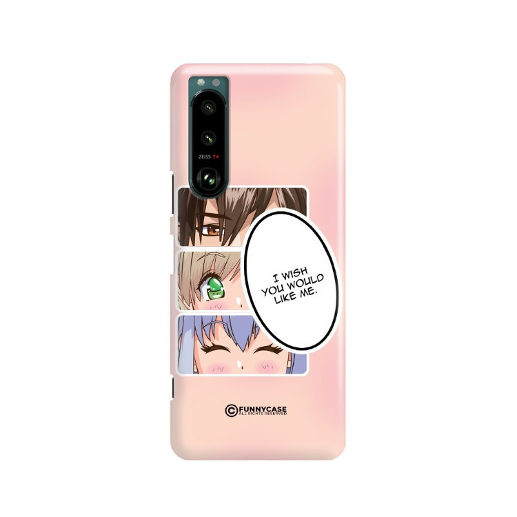 ETUI CLEAR NA TELEFON SONY XPERIA 5 III ANIME-8