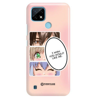 ETUI CLEAR NA TELEFON REALME C21 ANIME-8