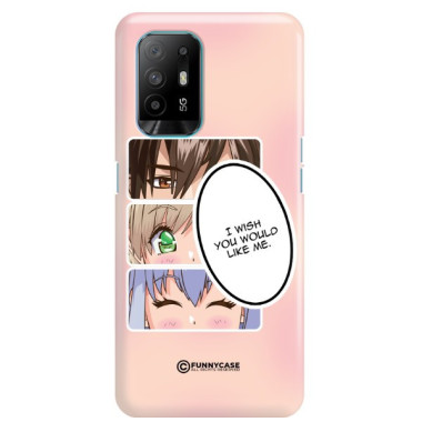 ETUI CLEAR NA TELEFON OPPO A94 5G / F19 PRO PLUS 5G / RENO 5Z ANIME-8