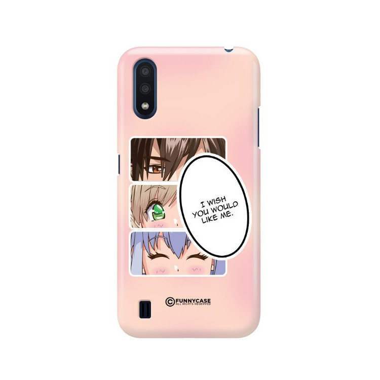 ETUI CLEAR NA TELEFON SAMSUNG GALAXY M01 ANIME-8