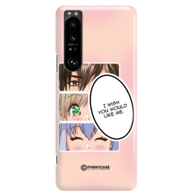 ETUI CLEAR NA TELEFON SONY XPERIA 1 III ANIME-8