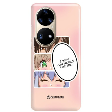 ETUI CLEAR NA TELEFON HUAWEI P50 PRO ANIME-8