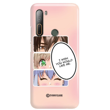 ETUI CLEAR NA TELEFON HTC DESIRE U20 5G ANIME-8