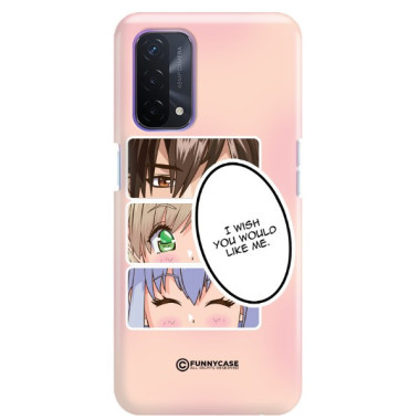 ETUI CLEAR NA TELEFON OPPO A54 5G / A74 5G / A93 5G ANIME-8