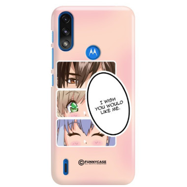 ETUI CLEAR NA TELEFON MOTOROLA MOTO E7 POWER ANIME-8