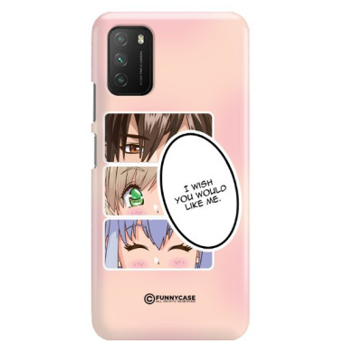 ETUI CLEAR NA TELEFON XIAOMI POCO M3 / REDMI 9T / 9 POWER NOTE 9 ANIME-8