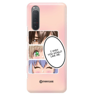 ETUI CLEAR NA TELEFON SONY XPERIA 5 II ANIME-8