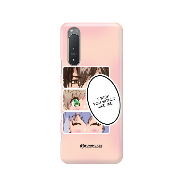 ETUI CLEAR NA TELEFON SONY XPERIA 5 II ANIME-8