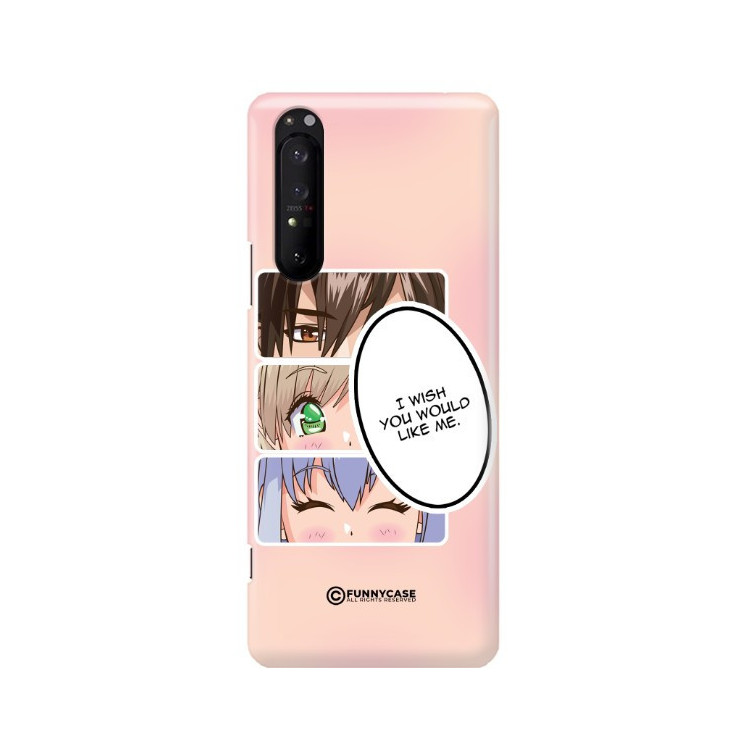 ETUI CLEAR NA TELEFON SONY XPERIA 1 II ANIME-8