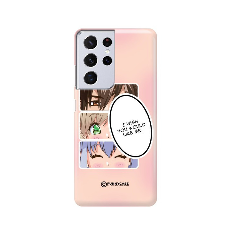 ETUI CLEAR NA TELEFON SAMSUNG GALAXY S21 ULTRA ANIME-8