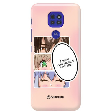 ETUI CLEAR NA TELEFON MOTOROLA MOTO G9 / G9 PLAY / E7 PLUS ANIME-8