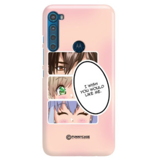 ETUI CLEAR NA TELEFON MOTOROLA ONE FUSION PLUS ANIME-8