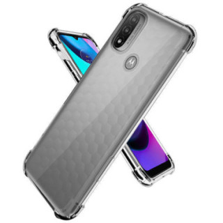 ETUI ANTI-SHOCK NA TELEFON  MOTOROLA MOTO E20 4G TRANSPARENTNY