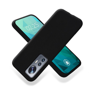 ETUI SMOOTH NA TELEFON  XIAOMI 12 PRO / 12 PRO 5G CZARNY