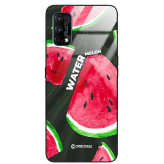 ETUI BLACK CASE GLASS NA TELEFON REALME 7 PRO ARBUZ