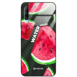 ETUI BLACK CASE GLASS NA TELEFON HUAWEI Y9S / HONOR 9X PRO ARBUZ