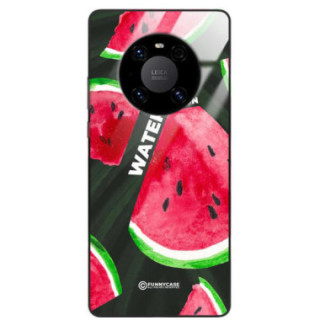 ETUI BLACK CASE GLASS NA TELEFON HUAWEI MATE 40 PRO ARBUZ