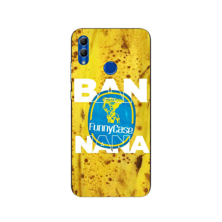 ETUI BLACK CASE GLASS NA TELEFON HUAWEI HONOR 10 LITE BANAN