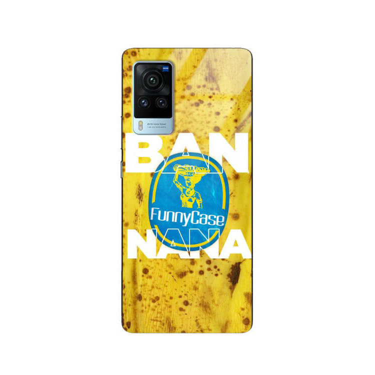 ETUI BLACK CASE GLASS NA TELEFON VIVO X60 PRO BANAN