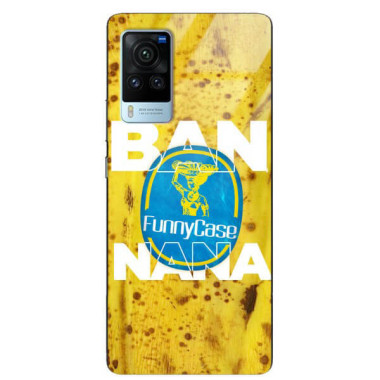 ETUI BLACK CASE GLASS NA TELEFON VIVO X60 PRO BANAN