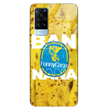 ETUI BLACK CASE GLASS NA TELEFON VIVO X60 BANAN