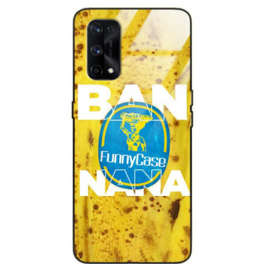 ETUI BLACK CASE GLASS NA TELEFON REALME X7 PRO BANAN